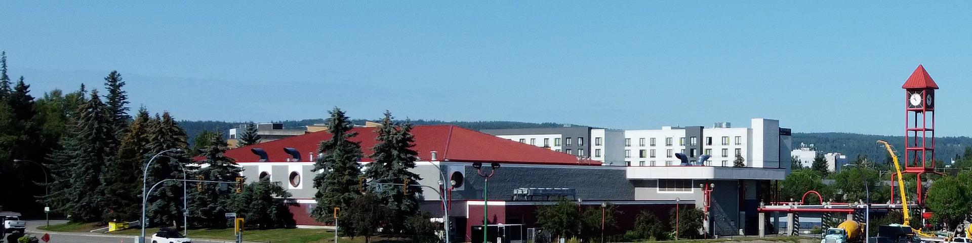 Landscape of the PG Civic Centre and Clock Tower